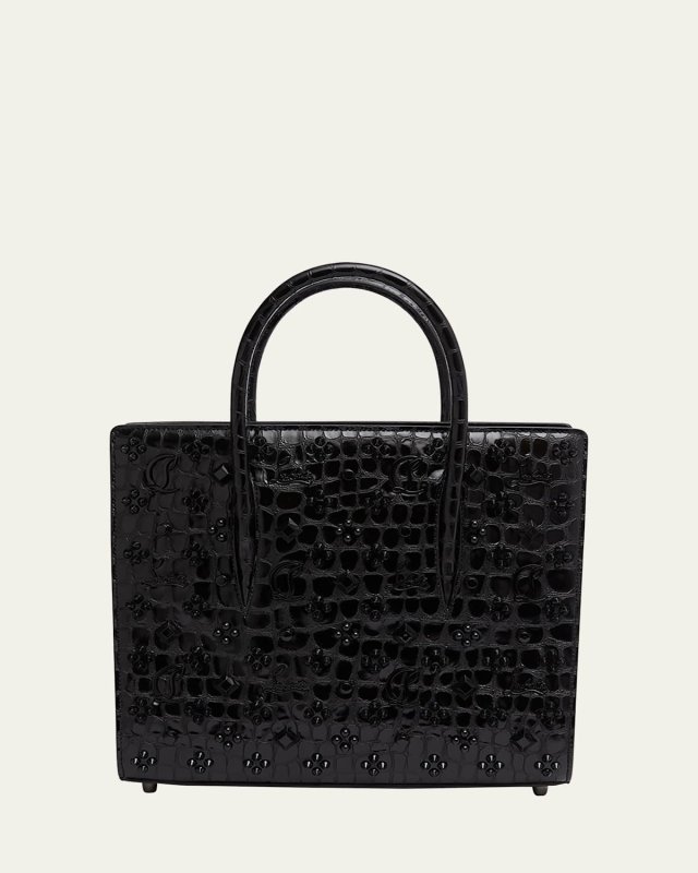 Paloma Medium Top Handle in Loubinthesky Leather